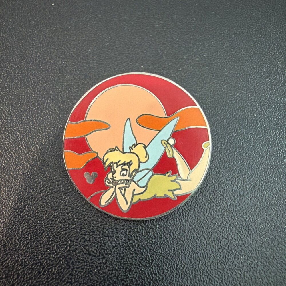 Disney 2005 Cast Lanyard Series Tinker Bell Pin Sunset